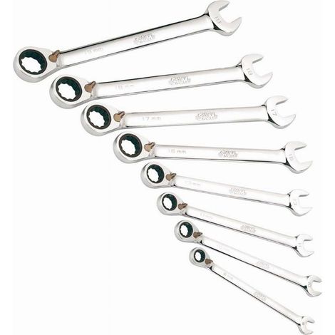 Set di 8 chiavi a cricchetto da 8 a 19 mm SAM - 50CJ8
