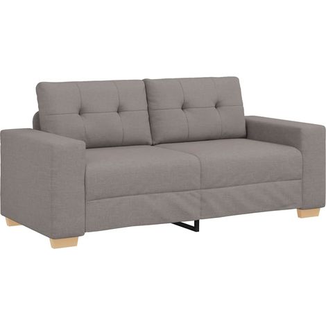 Divano Divanetto Tortora 140 cm in Tessuto vidaXL (1/5)