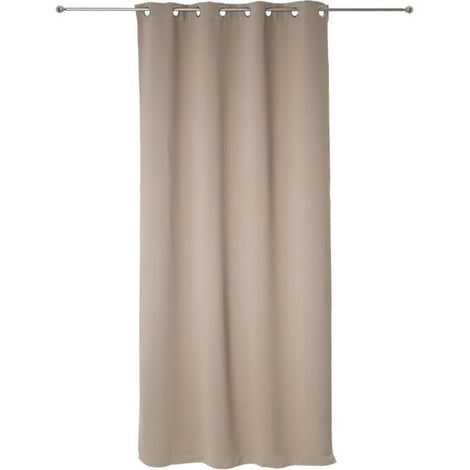 Lot de 2 Rideaux Occultants "Kerry" 135x240cm Lin (1/4)