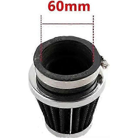 28-60mm Air Filter Motorcycle Mushroom Head Filters High Flow Air Intake For Atv Pit Dirt Bike Suzuki Honda Kawasaki Yamaha Moto( 60mm) (1/5)