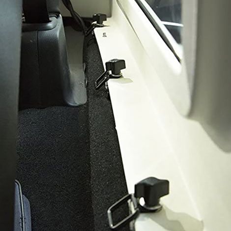 Set mit 8 Seilspannern mit D-Ring für Jeep Wrangler JK YJ TJ JKU Sports/ Sahara/ Freedom/ Rubicon X Unlimited (1995-2017) (1/5)