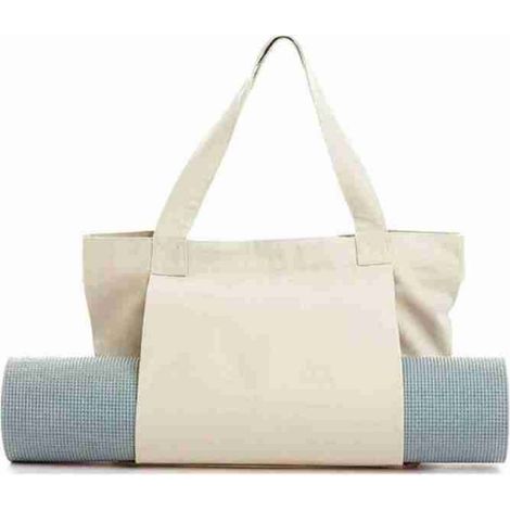 GOTOTOP sac à bandoulière pour tapis de Pilates Sac de rangement pour tapis de Yoga, en toile, porte-tapis de sport barre Kaki (1/4)