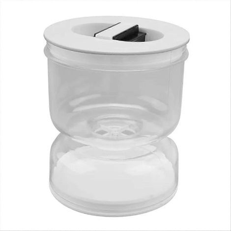 Wet dry distributeur, hourglass pot cucumber récipient pour cuisine (1/5)