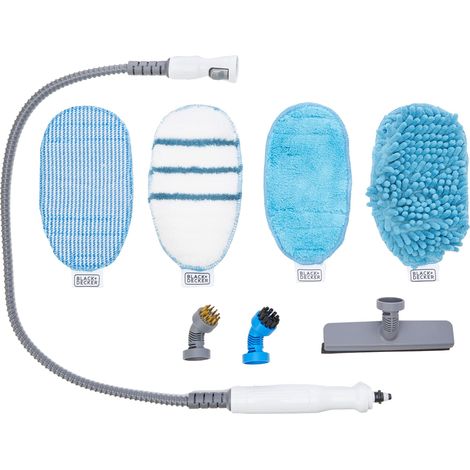 BLACK+DECKER SteaMitt Kit Accessori Guanto a Vapore Kit Tubo Flessibile 8 Pezzi, FSHSMA-XJ (1/3)