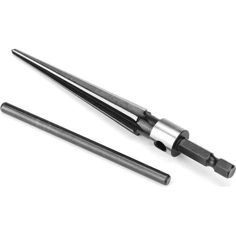 Kegelreibahle, Spindellochreibahle aus Metall, Handreibahle, Kegelschaftreibahle, Kegelfasenreibahle, gefrästes Schneidwerkzeug für Kegelwerkzeuge (1/4)