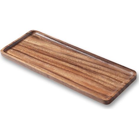 Assiettes et plateaux en bois massif Planche à fromage de charcuterie en bois d'acacia naturel