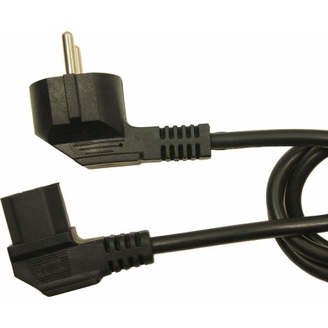 Cordon d'alimentation RS PRO, Connecteur CEE 7/7 CEI C13, 2.5m, 10 A / 250 V ( Prix pour 1 )