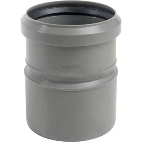 Manicotto riduzione femmina dal PVC al PP, con guarnizione - ø100/110 mm L. 138 mm - gamma PP3 VS0565001 (1/2)