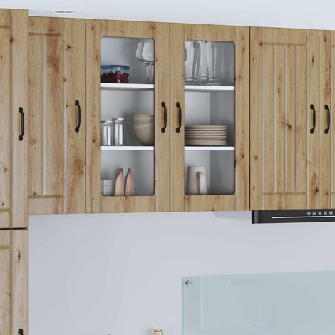 Küchenschrank Lucca Artisan-Eiche 80 x 31 x 80 cm Holzwerkstoff