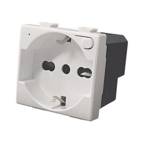 ETTROIT MTWF2102 PRESA SCHUKO WIFI SMART 16A CON CONTROLLO CONSUMI COMPATIBILE CON BTICINO MATIX APP TUYA (1/3)