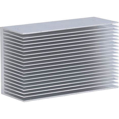 Lot de 2 dissipateurs thermiques électroniques en aluminium - Dissipation thermique rapide, anti-oxydation, dissipateur thermique extrudé pratique - Sans adhésif (1/5)