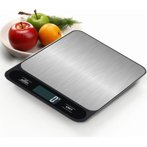 Balance électronique de cuisine pour la maison et les aliments, poids précis au gramme près, balance de cuisson portable et compacte. (1/5)