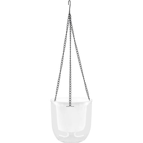Pot À Plantes Suspendu - Auto-arrosage - Coque Transparente - Pour Intérieur Et Extérieur - L (1/5)