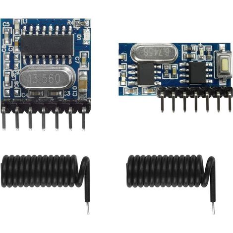 RX480E Module RF 433mhz Emetteur et Récepteur 4 Canaux avec 1527 Code d'apprentissage pour télécommande 433mhz RF Receiver and Transmitter Module (1/5)