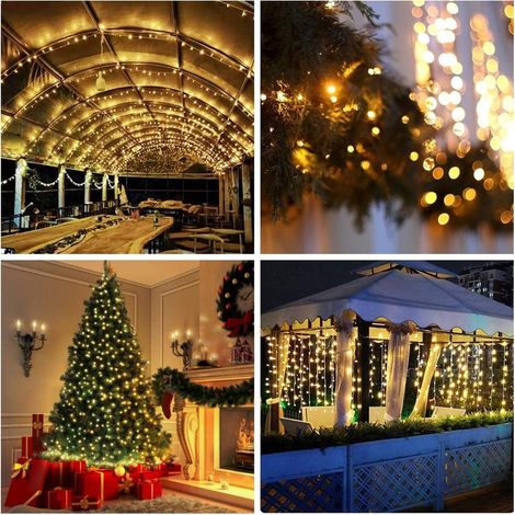 Rideau lumineux LED, 300 diodes, 3 m, pour la décoration intérieure, les fêtes, le jardin et les événements, design pratique.-AquaForge (1/4)