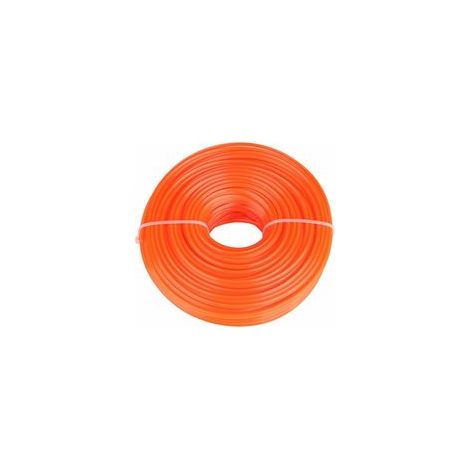 Bobina di filo per decespugliatore in nylon da 3 mm, filo quadrato per decespugliatore, ricambio per tosaerba - Crezuo