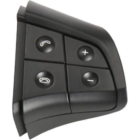 Lenkrad-Bedientasten, Ersatz für Mercedes Benz W164 W245 W251 GL350 ML350 R280 B180 B200 B300 ML GL BR-Klasse (schwarze Rechte 4 Tasten)