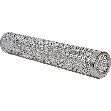 Boîte de fumage pour barbecue, fumoir à pellets en acier inoxydable 30 cm (1/5)