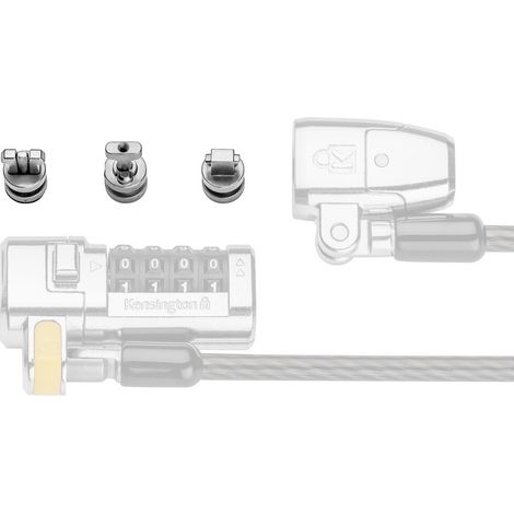 Kensington ClickSave Verankerung 3-in-1 T-Bar-Wedge-Nano (K68001WW)