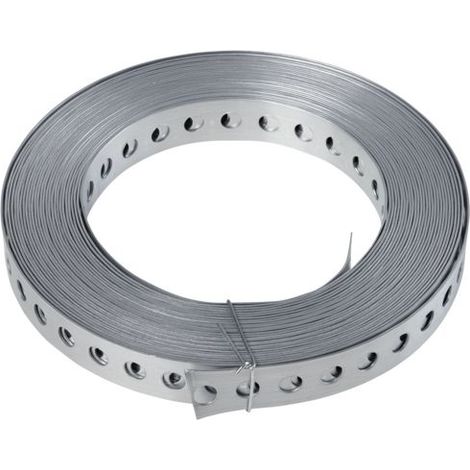 STIEBEL ELTRON Lochband verzinkes Stahlband, 10 m lang, 159348