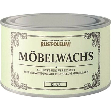 Rust-Oleum Kreidefarbe Möbelwachs 400 ml klar Kreidefarbe