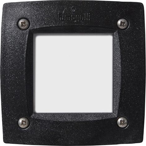 Aplique empotrable LETI 1xGX53 IP66 11,5cm resina negro