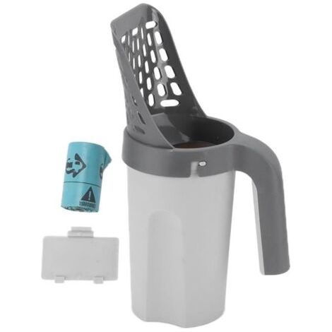 Kit de pelle à sable pour litière pour chat Litière chat SCOPER PORTABLE PORTABLE CAT Litière Pelle de sable avec boîte (1/4)