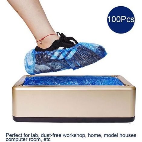 MSA 100Pcs Couvre-Chaussures Jetables Pour Machine Chaussures Automatique Garder Le Bureau Domicile Propre (1/4)