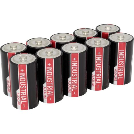 Ansmann Industrial Batteria 1/2 Torcia (C) Alcalina/manganese 1.5 V 10 pz. (1/2)