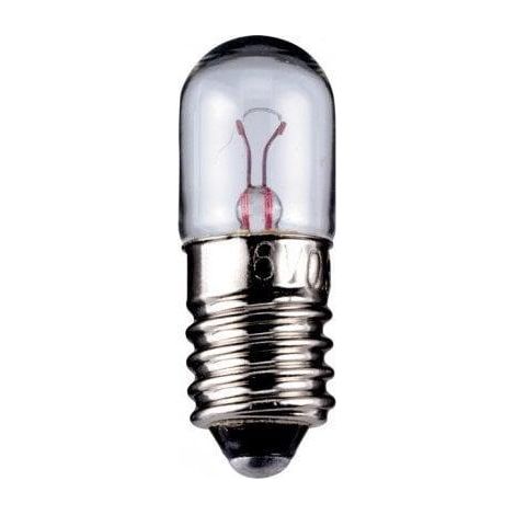 Goobay E10 LED-Lampe 2W transparentes Glas 24V