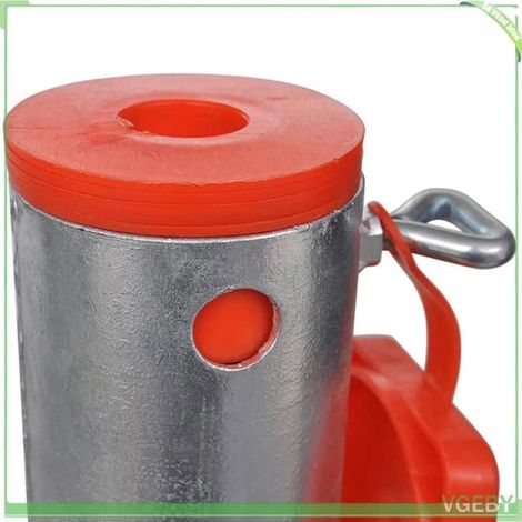 Support de parasol - FAFEICY - 141515 - Acier galvanisé - Hauteur 55 cm - 5 bouchons (Ø 25,5–55,7 mm) (1/4)