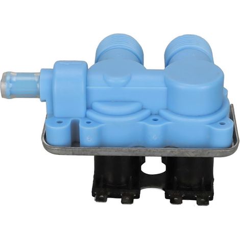 Électrovanne d'arrivée d'eau, bleue, joint double en PP, remplace la référence 205613 WP358276 220-2