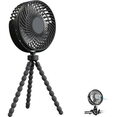 Ventilateur Rechargeable à Pince (1/5)