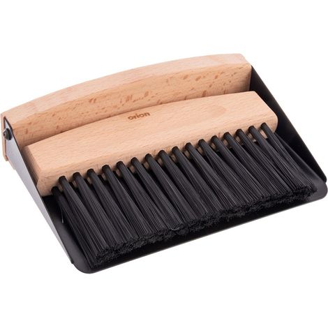Pelle de balayage avec balayette - Modèle de table - Magnétique - Noir - Set pratique (1/5)