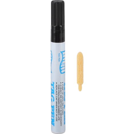 Stylo à Marquer les Oreilles pour Bétail - Encre Noire Indélébile, Pénétration Profonde, Portable pour Porcs, Vaches, Moutons (1/5)