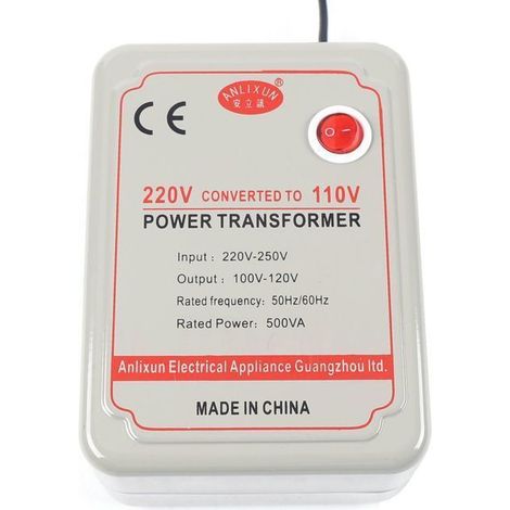 Transformateur 220V-250V à 100V-120V - Convertisseur de Tension - Transformateur (500W) (1/5)