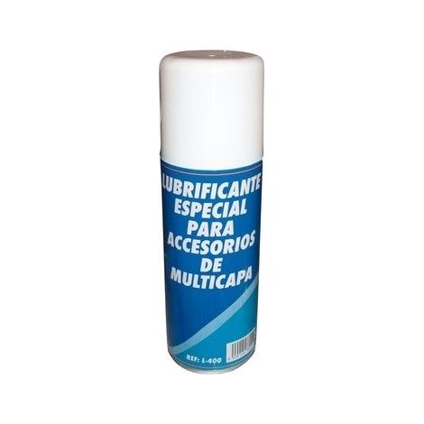 Lubricante para accesorios 400ml para Tubo multicapa 32 mm, uso con maquina prensadora, gris