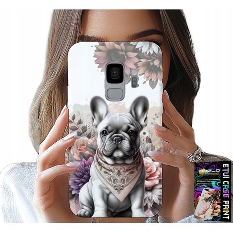 Custodia per Samsung Galaxy S9 - bulldog bulldog cani razze canine retro (1/5)