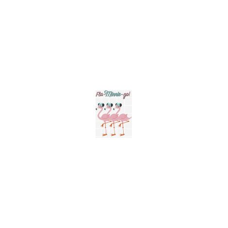 Poster d'Art - Flamants Roses Minnie  - 30x40 cm (1/5)