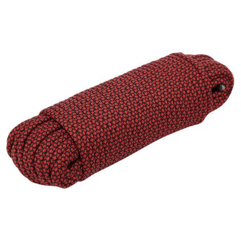 BUNTHAUS Corde de sauvetage en paracorde à 9 brins, 20 m, rouge, idéale pour nouer une longe de tente ou pour le camping. Convient également pour la confection de bracelets et autres objets en extérie (1/5)