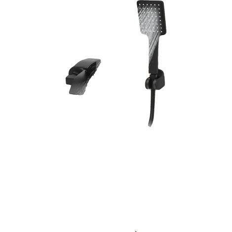 Rubinetto per vasca da bagno a parete, in ottone e acciaio inox, lunghezza totale 21 cm, filettatura da 1/2", larghezza uscita 6,2 cm, design a parete. (1/5)