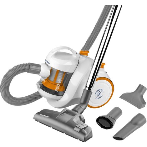 Aspirateur sans sac Blanc/orange 700 W 1,5 l 80 décibels (1/5)