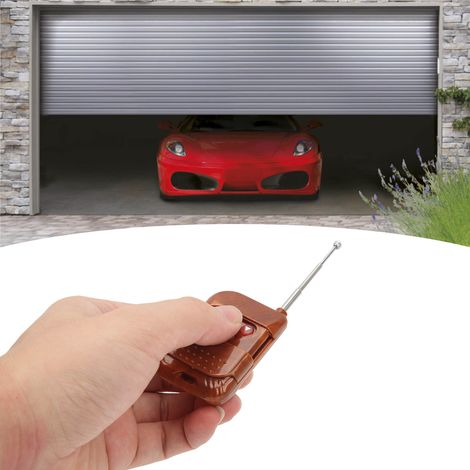 Télécommande 433 MHz pour maison, véhicule électrique, porte de garage et voiture (clonage possible) (vendue par lot de 4) (pile intégrée incluse) (type clonage) (1/5)