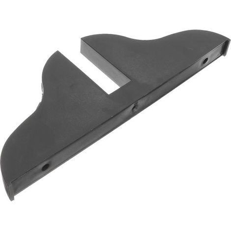 Socle de séparation robuste en PVC noir pour usage domestique, idéal pour séparer les écrans et assurer une bonne stabilité. (1/5)