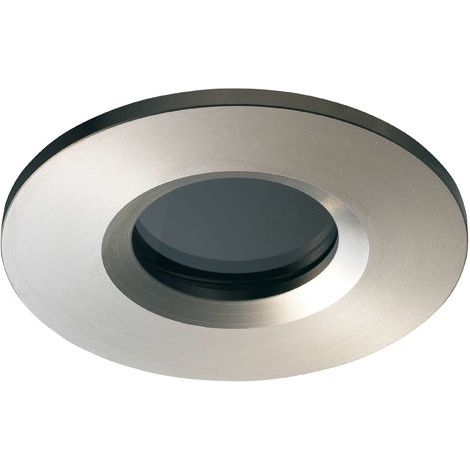 Plafonnier encastré PALMA Fijo redondo IP65 GU5.3 50W Nickel mat (1/4)