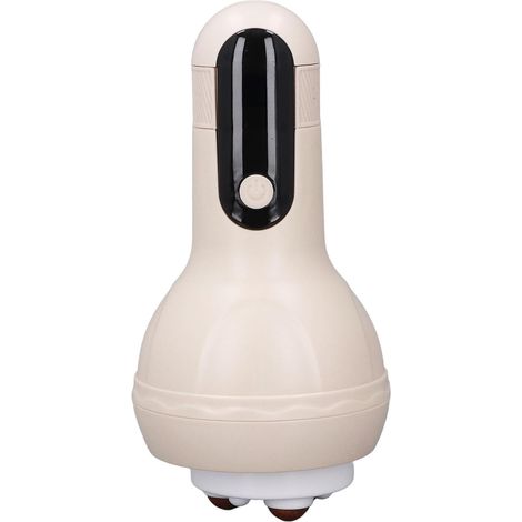 Masseur Abdominal électrique Masseur de Ventre Automatique pour Femme Enceinte Post-partum Appareil de Massage de L'abdomen Portable 12 Niveaux [maison/bureau] Plastique (Abricot) (1/5)