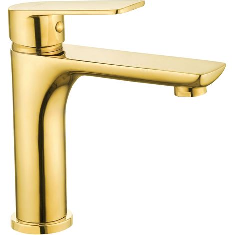 Mexen Alfa robinet de lavabo, Or - 745700-50 (1/2)