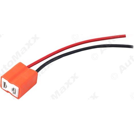 Automotive headlight xenon lamp plug with wiring H7 headlight socket/plug/H7 ceramic lamp holder adapter female plug (1/4)