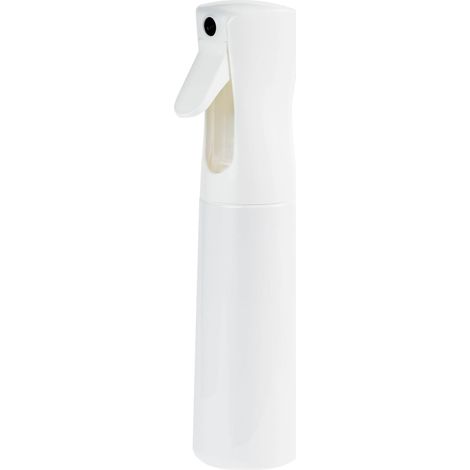 Spray bottle Hair 300 ml White, mist fine continuous for plants Bottle spray reusable waterproof 360°, PET with handle ergonomic, for room, face, cleaning and care (1/5)