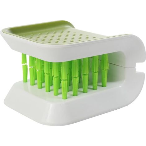 Brosse de Nettoyage de Voiture, Outil de Lavage en Forme de U, Brosse antidérapante, Brosse à récurer Double Face pour Ceinture de sécurité, intérieur de Camion (1/5)
